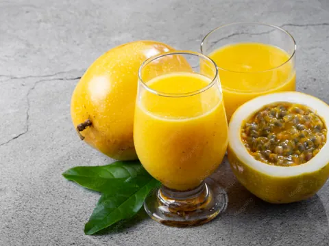Jus de fruit de la passion
